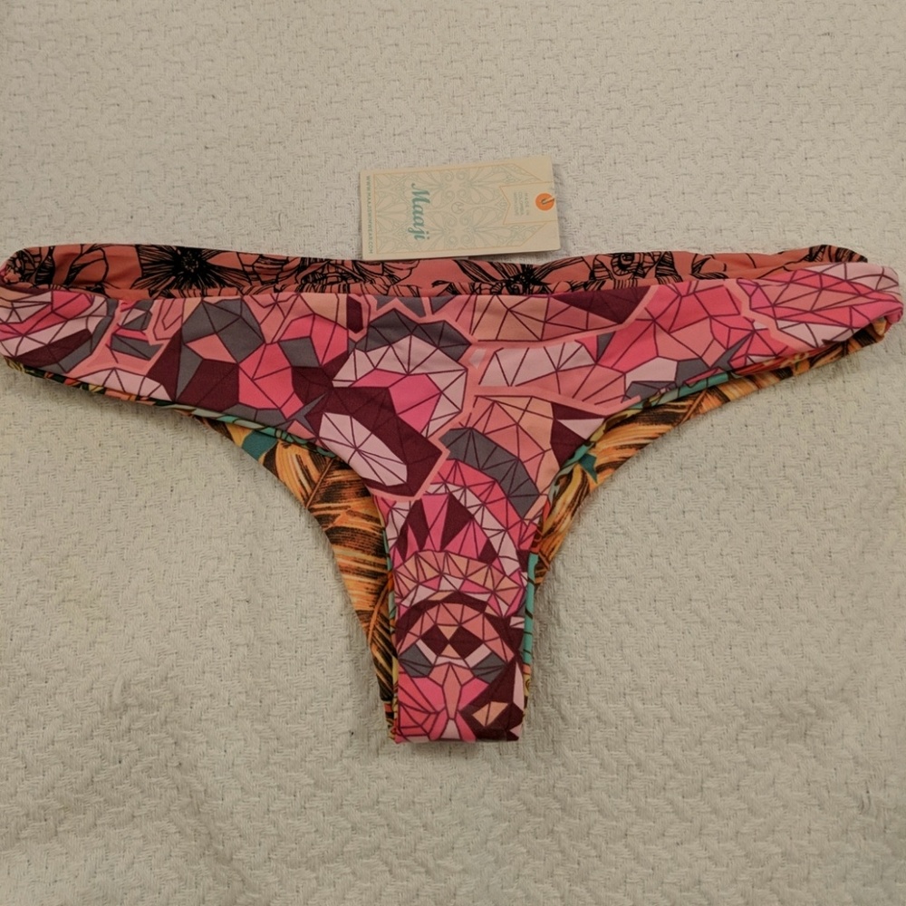 Maaji Reversible bathing suit bottom Brand New